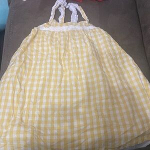 Tahari Yellow sundress size 5